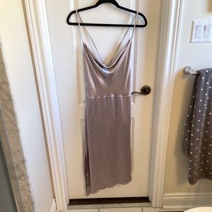 Wild Honey light lavender dress, almost silver